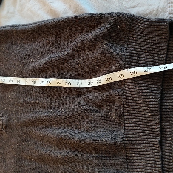 Gap Sweater Size S Shawl Collar 3 Button Long Sleeve Wool Blend Brown Knit NWT - Picture 13 of 13